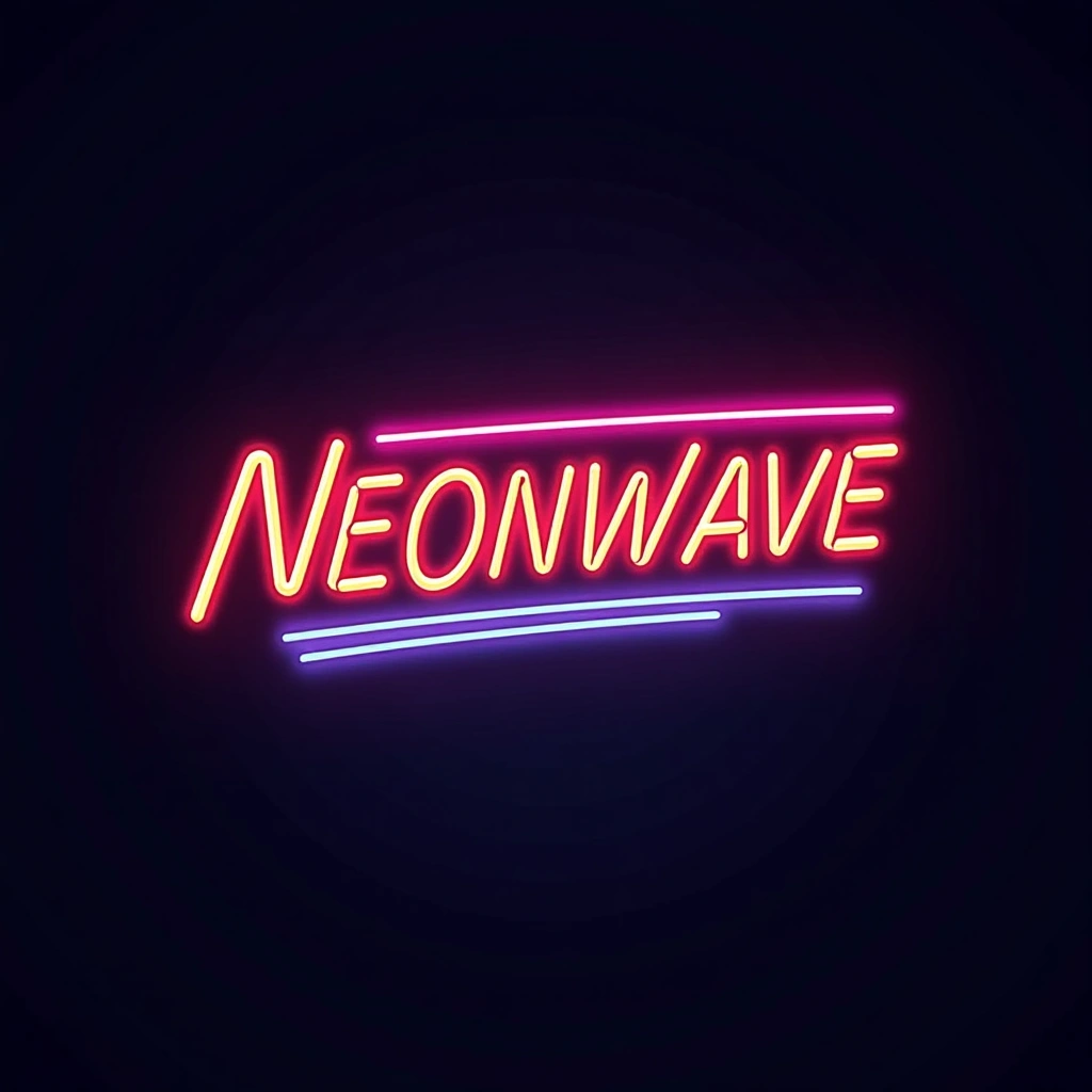 Retro Neon Sign